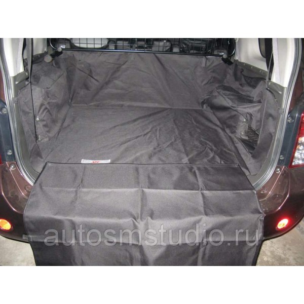 Чехол багажника Standart для Nissan Pathfinder (2012-) комплектация SE (нет сабвуфера) (чёрный, серый)